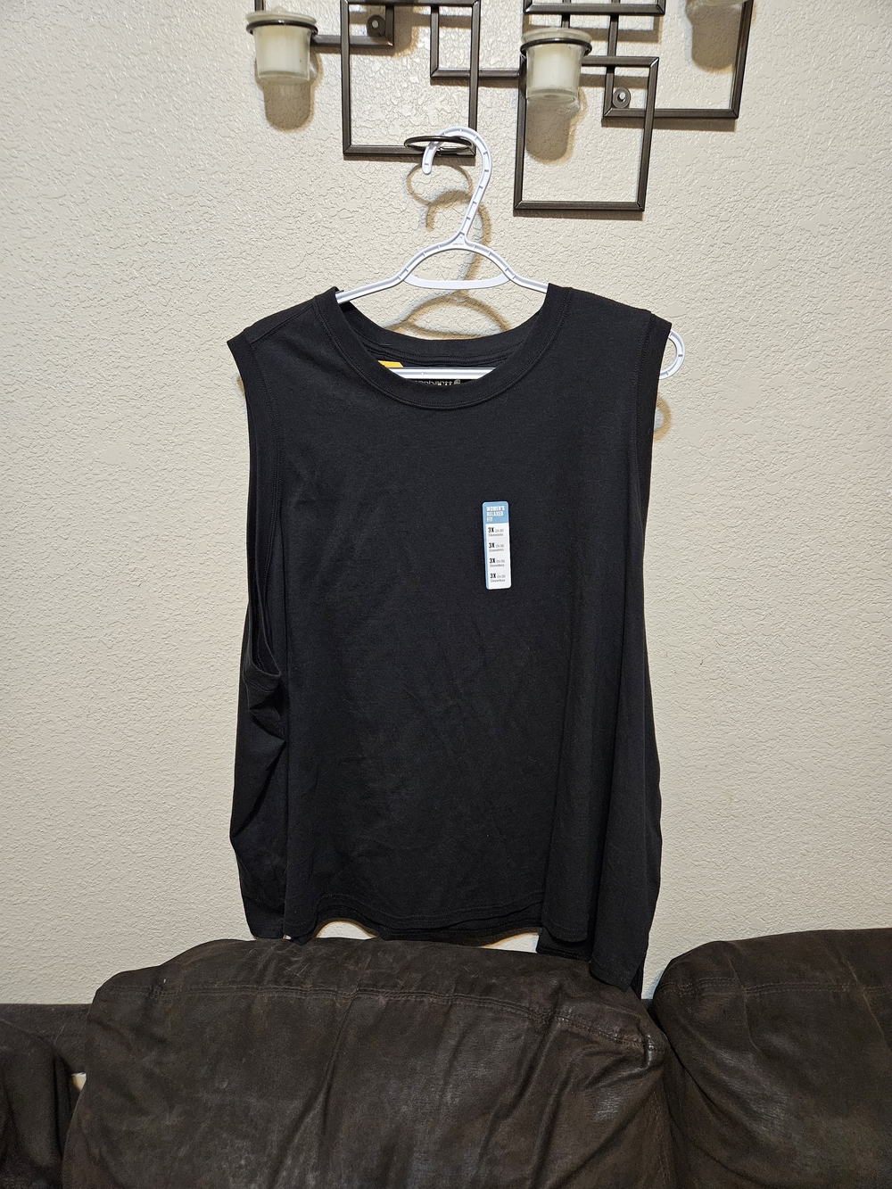 Carhartt Black Sleeveless Tank Top